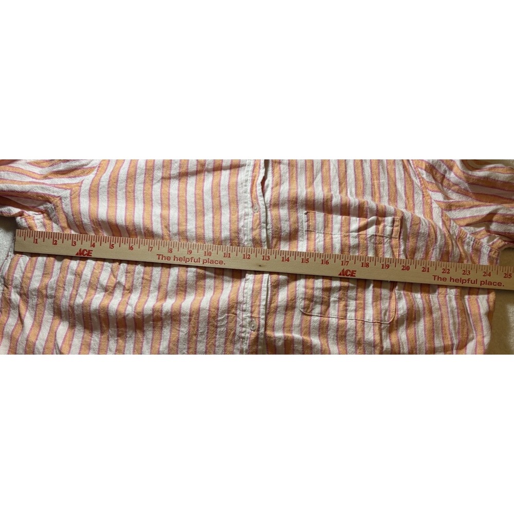 Universal Thread Relaxed Fit Striped Button Up Bl… - image 4